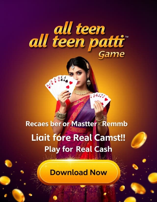 All Teen Patti Game Banner